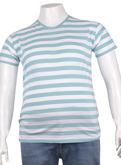 V Yaka Basic T-Shirt (tst0278) - 1